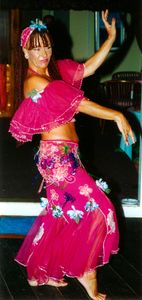 Indische T&auml;nzerin