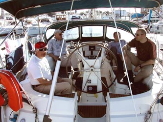 Schiff bereit zur &Uuml;bergabe