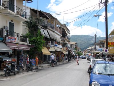 Nidri - Einkaufstra&szlig;e